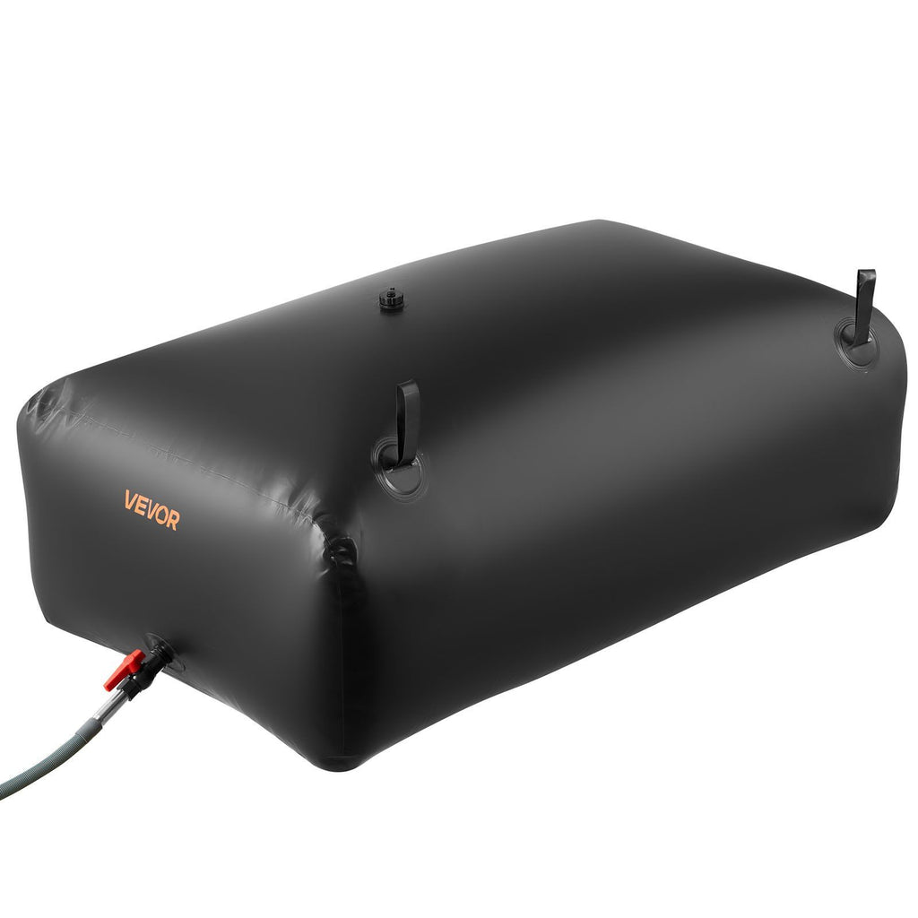 Water Storage Bladder 540L Large Capacity Water Bag, Portable & Collapsible Soft Waters Container, Leakproof & Tear-Resistant PVC Emergency Waters Storage Tank for RV Truck & Outdoor Use