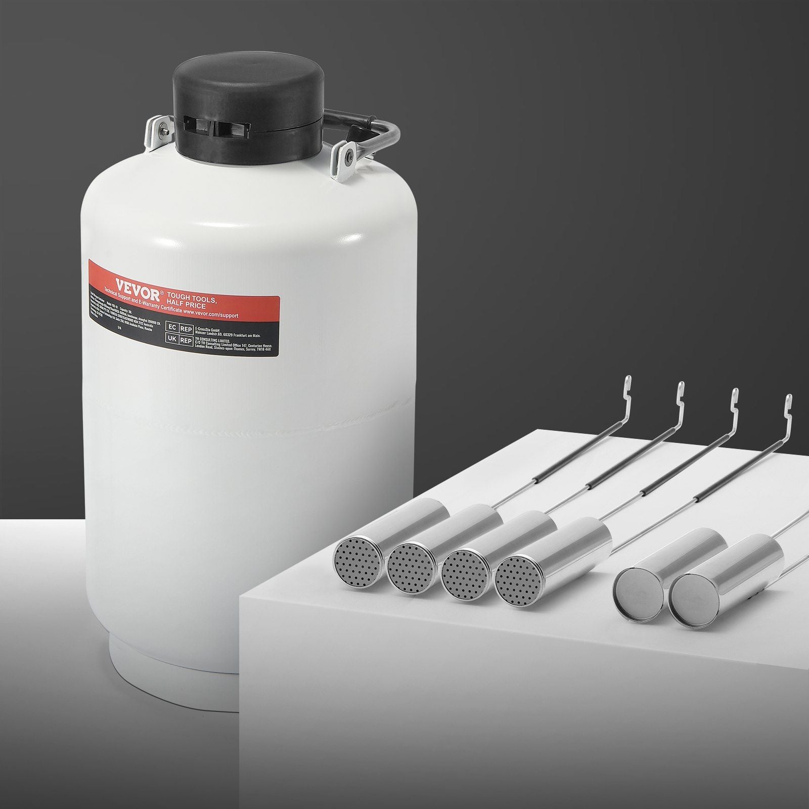 10L Liquid Nitrogen Storage Dewar