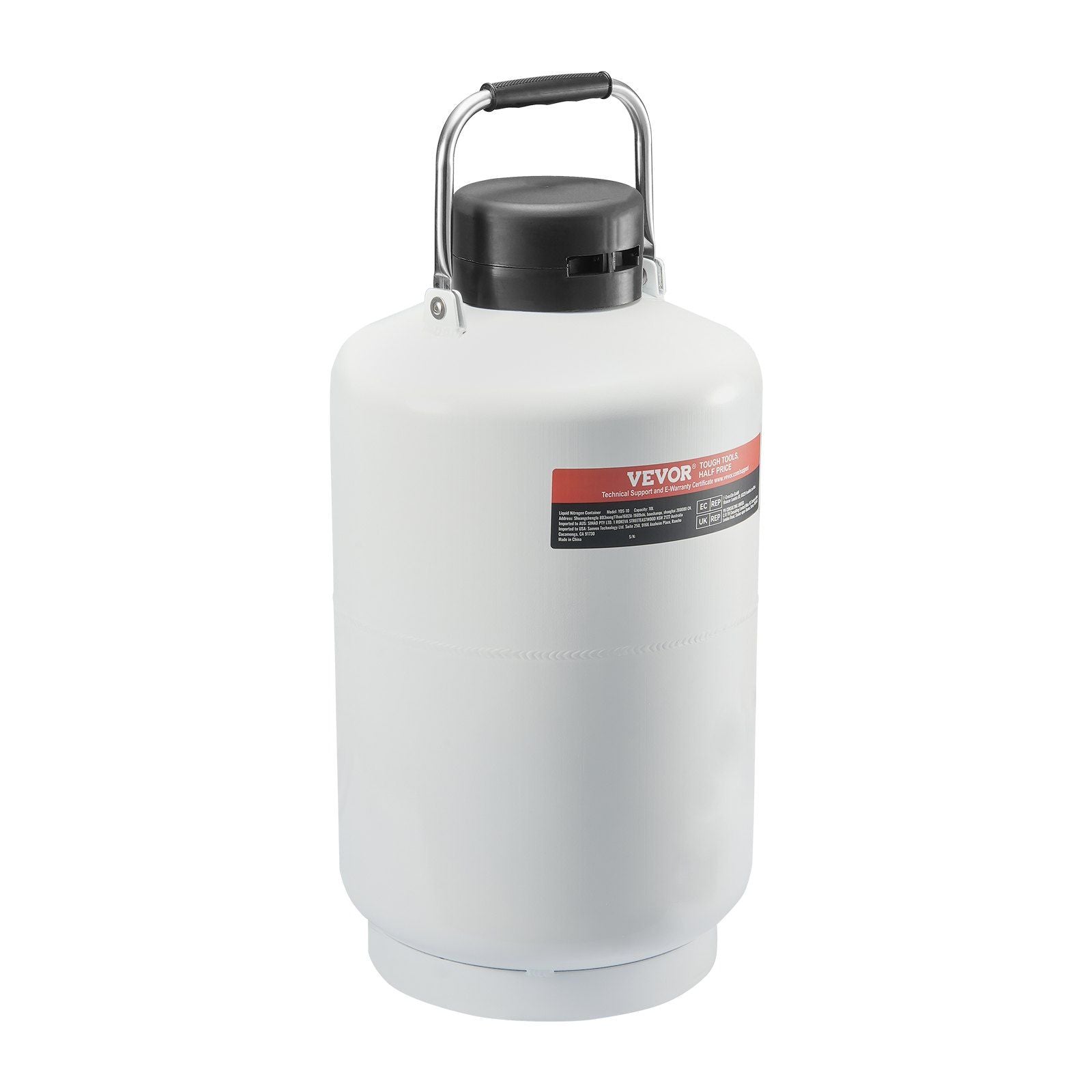 10L Liquid Nitrogen Storage Dewar