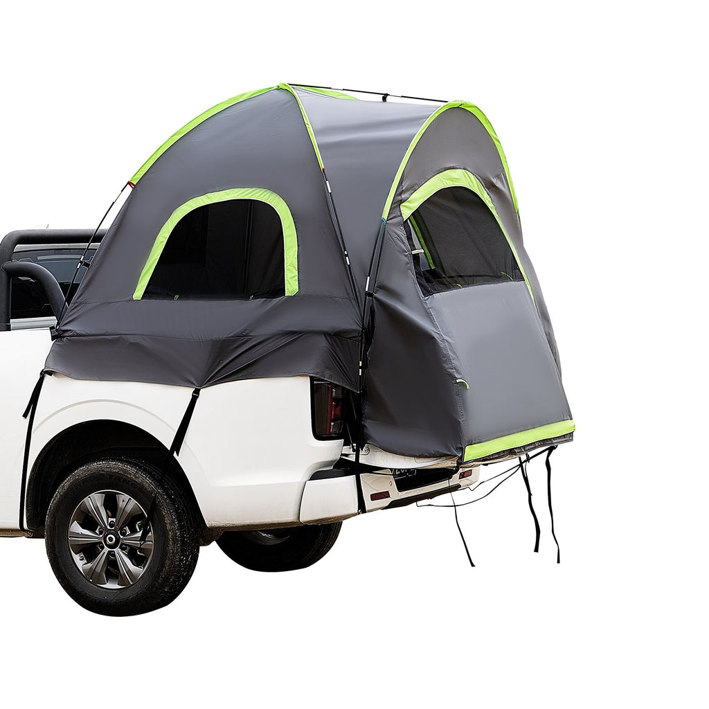 Truck Tent 5.5-6.0ft Waterproof PU2000 Truck Bed Camping Tent 2-3 Person