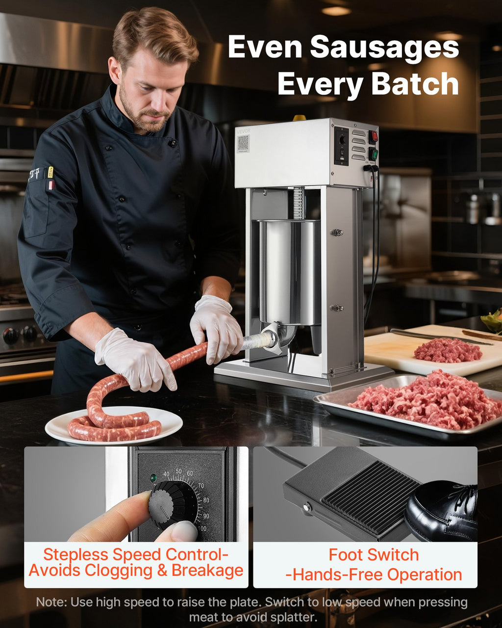 10L Electric Sausage Stuffer