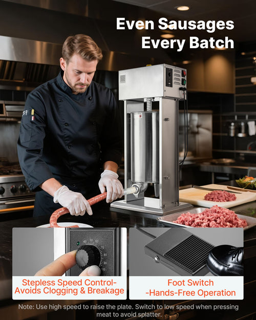 15L Electric Sausage Stuffer