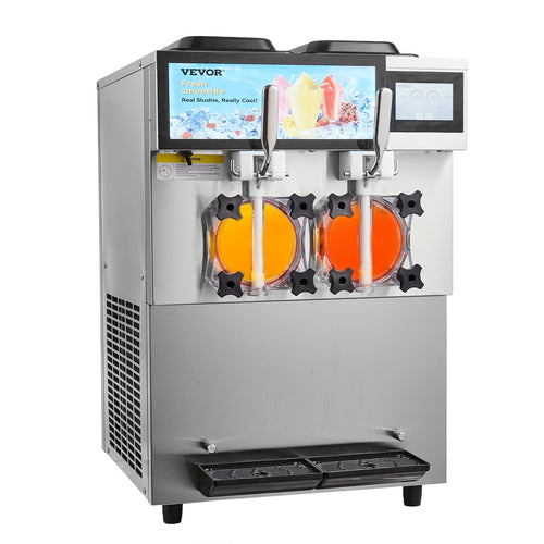 24L Commercial Slushy Machine – Dual Tank