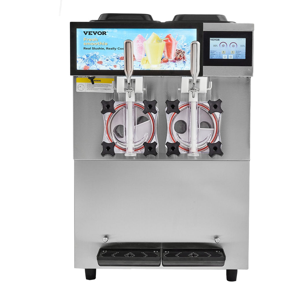 24L Commercial Slushy Machine – Dual Tank