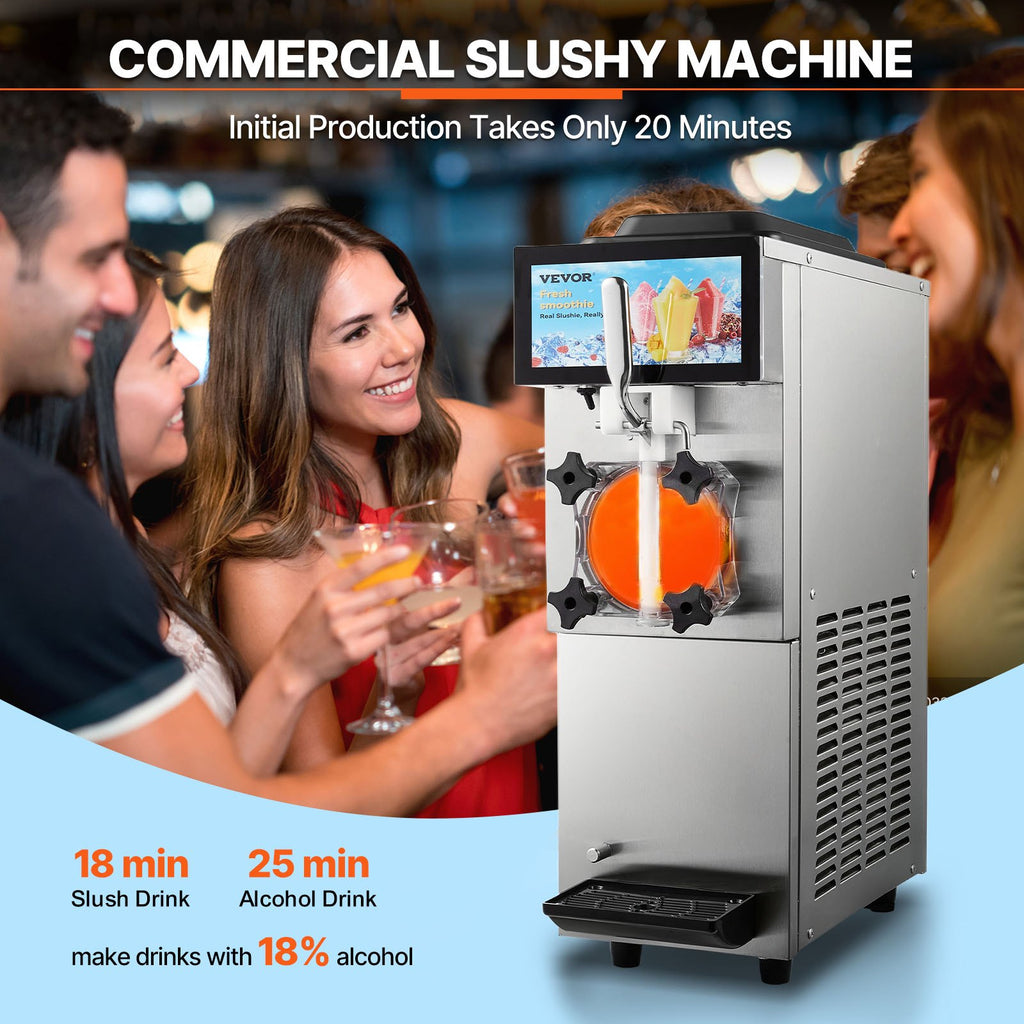12L Commercial Slushy Machine – Single Tank