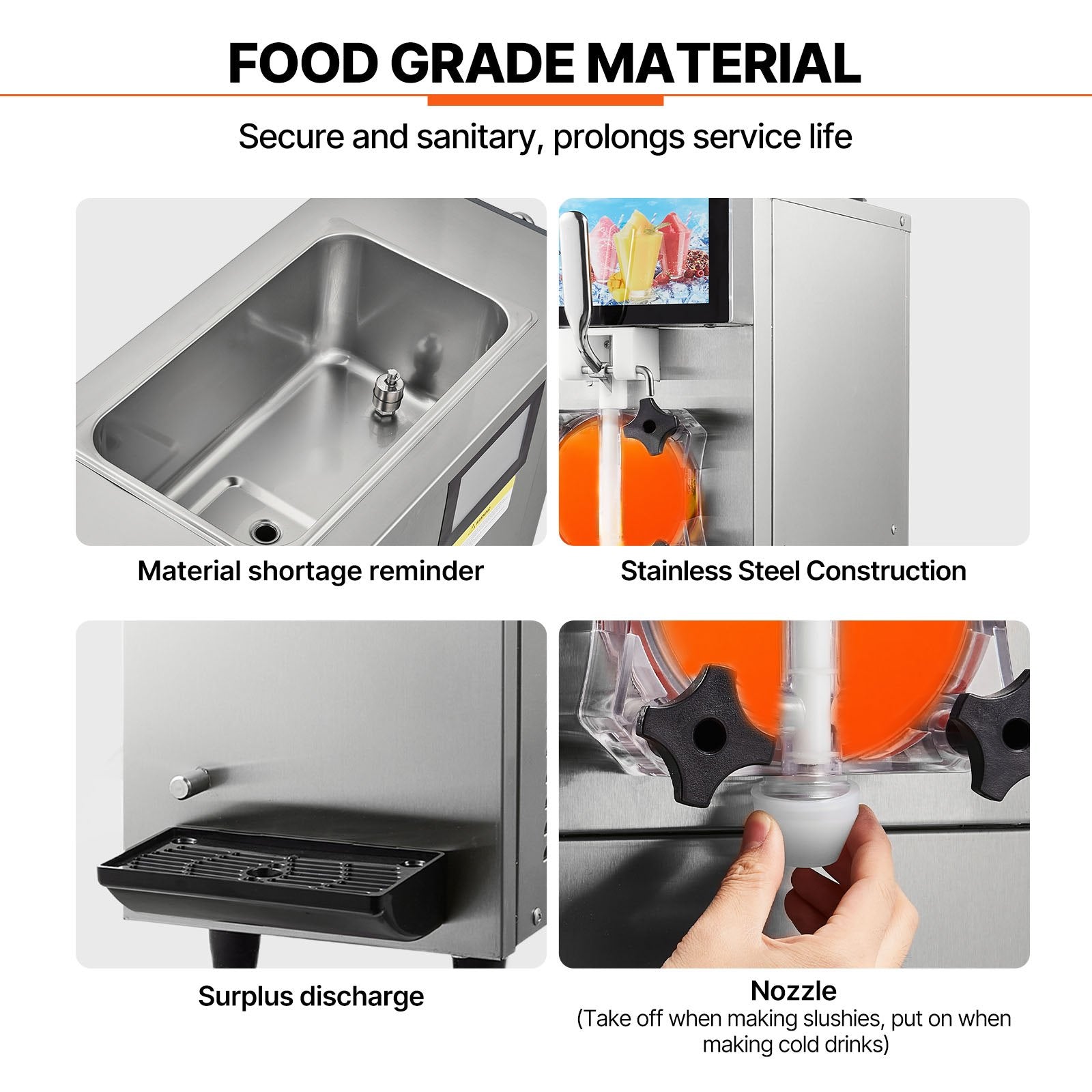 12L Commercial Slushy Machine – Single Tank