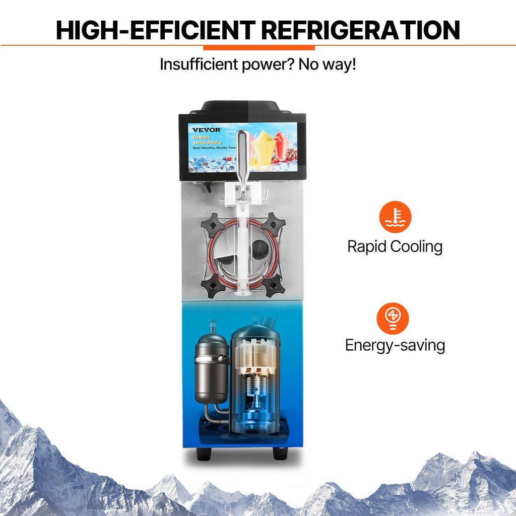 12L Commercial Slushy Machine – Single Tank