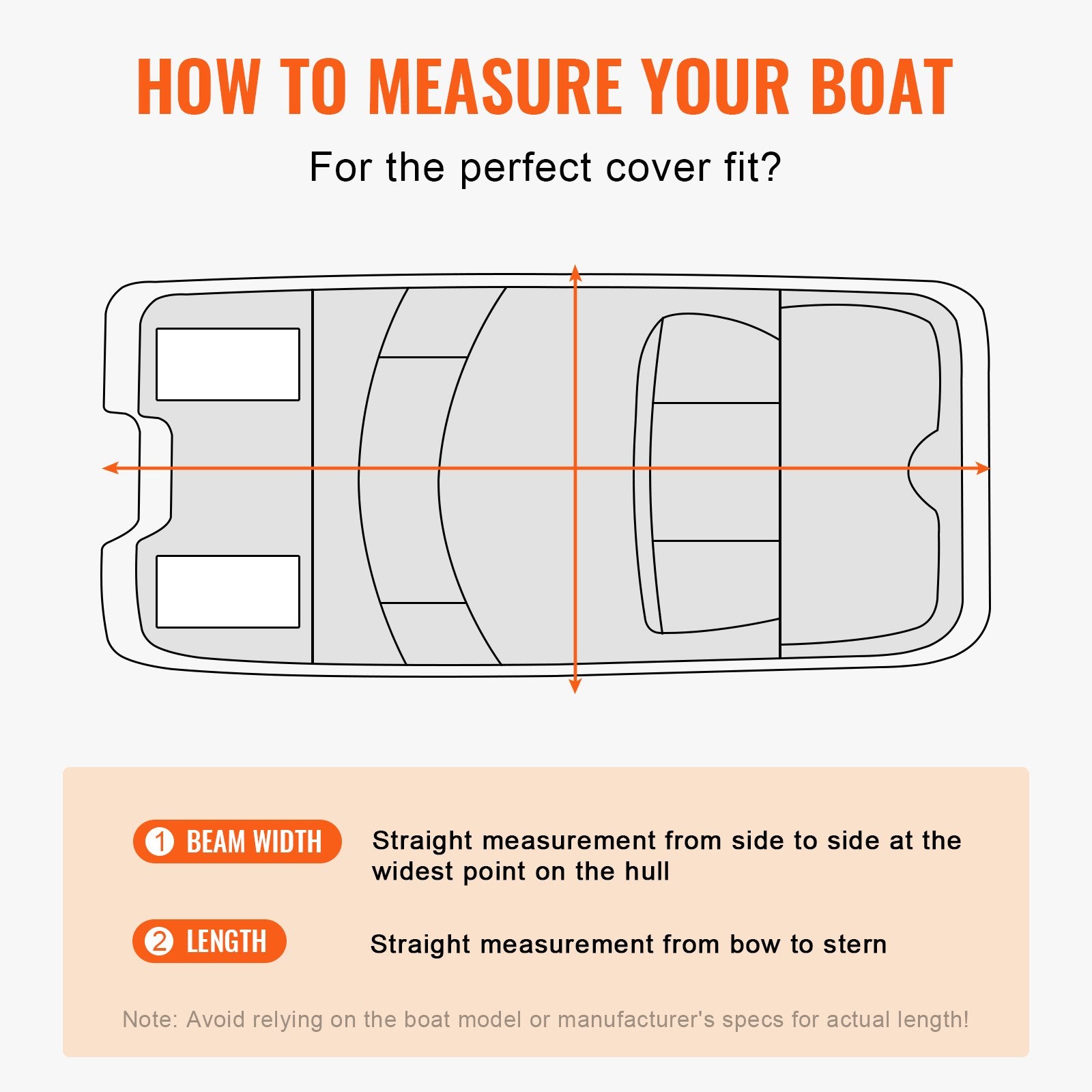 Pontoon Boat Cover 800D Waterproof Trailerable 19-20 ft with Storage Bag