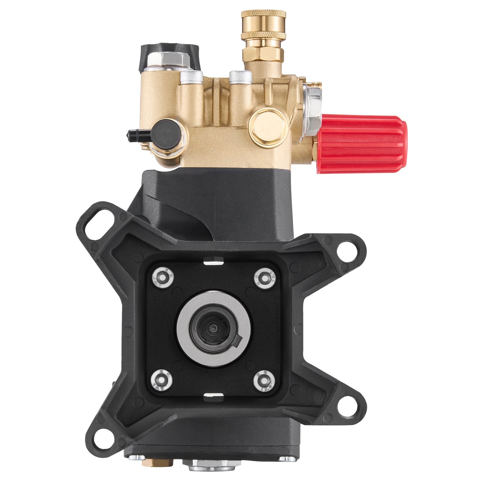 Pressure Washer Pump, 1" Shaft Horizontal Triplex Plunger, 4000 PSI, 4.0GPM, Replacement Power Washer Pumps Kit with Hardware, Compatible with Simpson MorFlex 40224, 40225, 40226, Santoprene