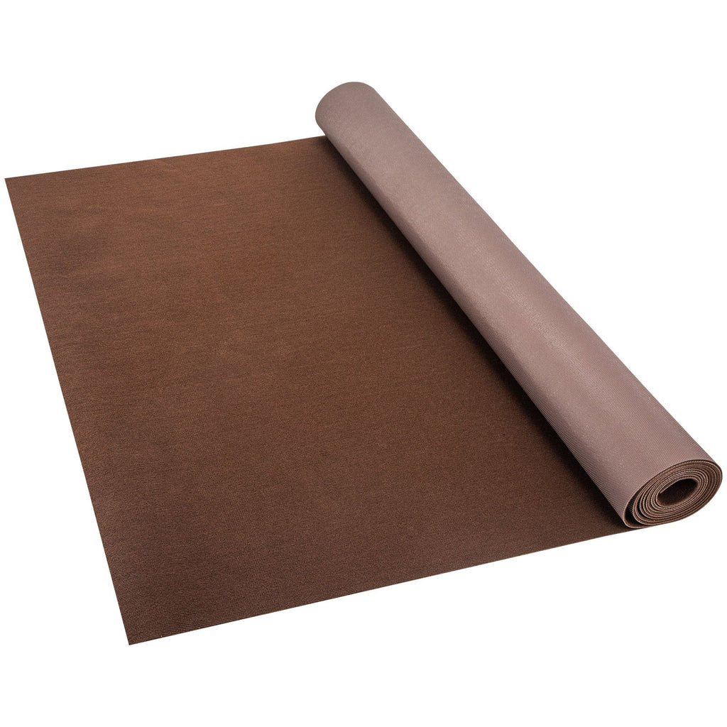 Marine Carpet, 6 x 18 ft Boat Carpeting, Deep Brown Marine Grade Boat Carpet, Indoor/Outdoor Marine Carpeting with Water-Proof TPR Backing, Water-Proof Carpet Roll for Home, Patio, Porch, Deck