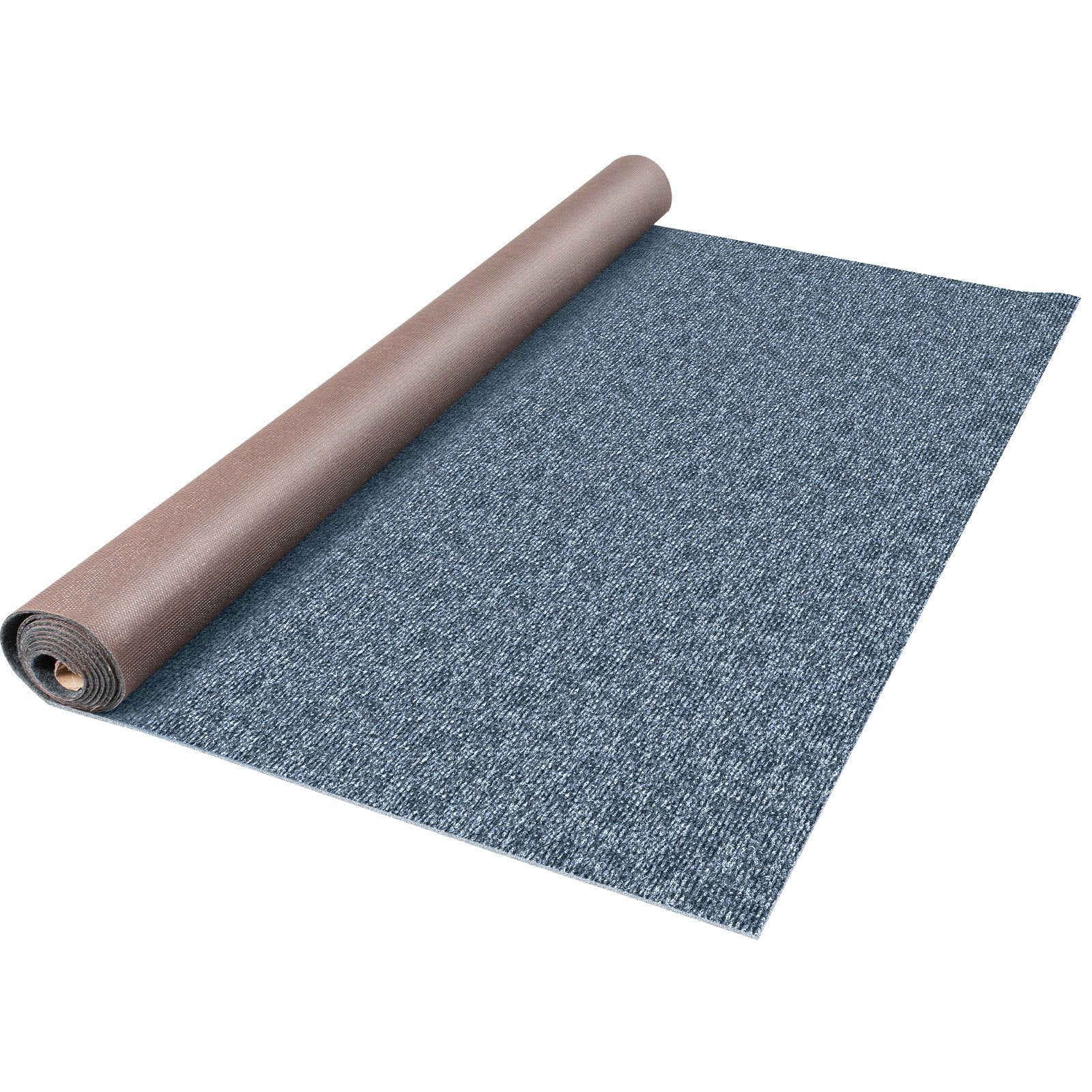 Gray Marine Carpet 6 ft x 39.3 ft Marine Carpeting Marine Grade Carpet for Boats with Waterproof Back Outdoor Rug for Patio Porch Deck Garage Outdoor Area Rug Runner Anti-Slide Porch Rug,1.8x12m