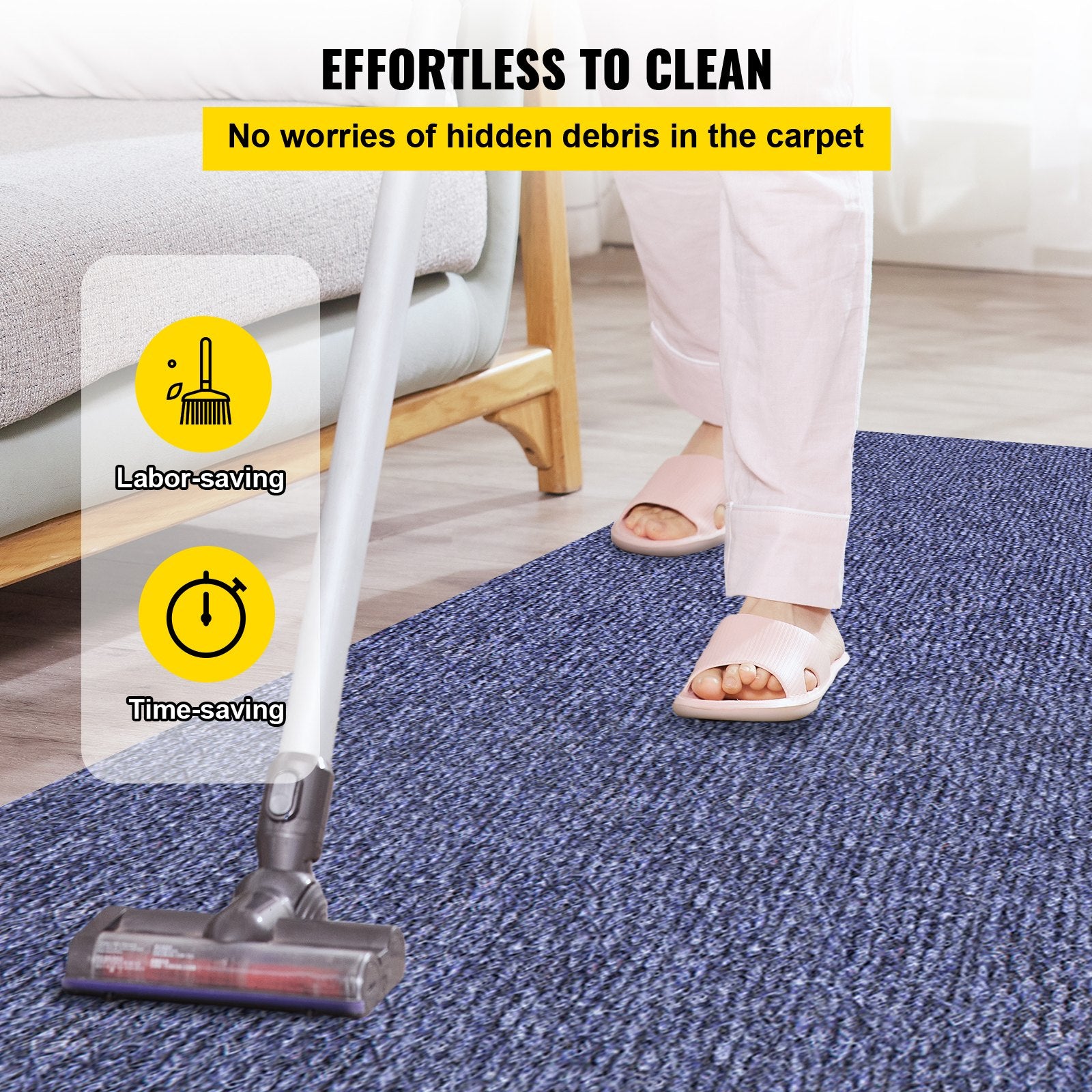 Deep Blue Marine Carpet 6 ft x 29.5 ft Marine Carpeting Marine Grade Carpet for Boats with Waterproof Back Outdoor Rug for Patio Porch Deck Garage Outdoor Area Rug Runner Non-Slide Porch Rug, 1.8x9m