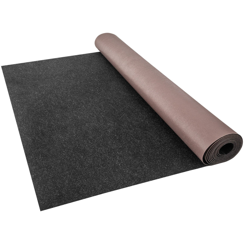 Bass Boat Carpet Cutpile Marine Carpet 6 x 13 ft Charcoal Black In/Outdoor