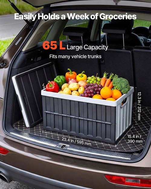 2-Pack 65L Collapsible Storage Bins