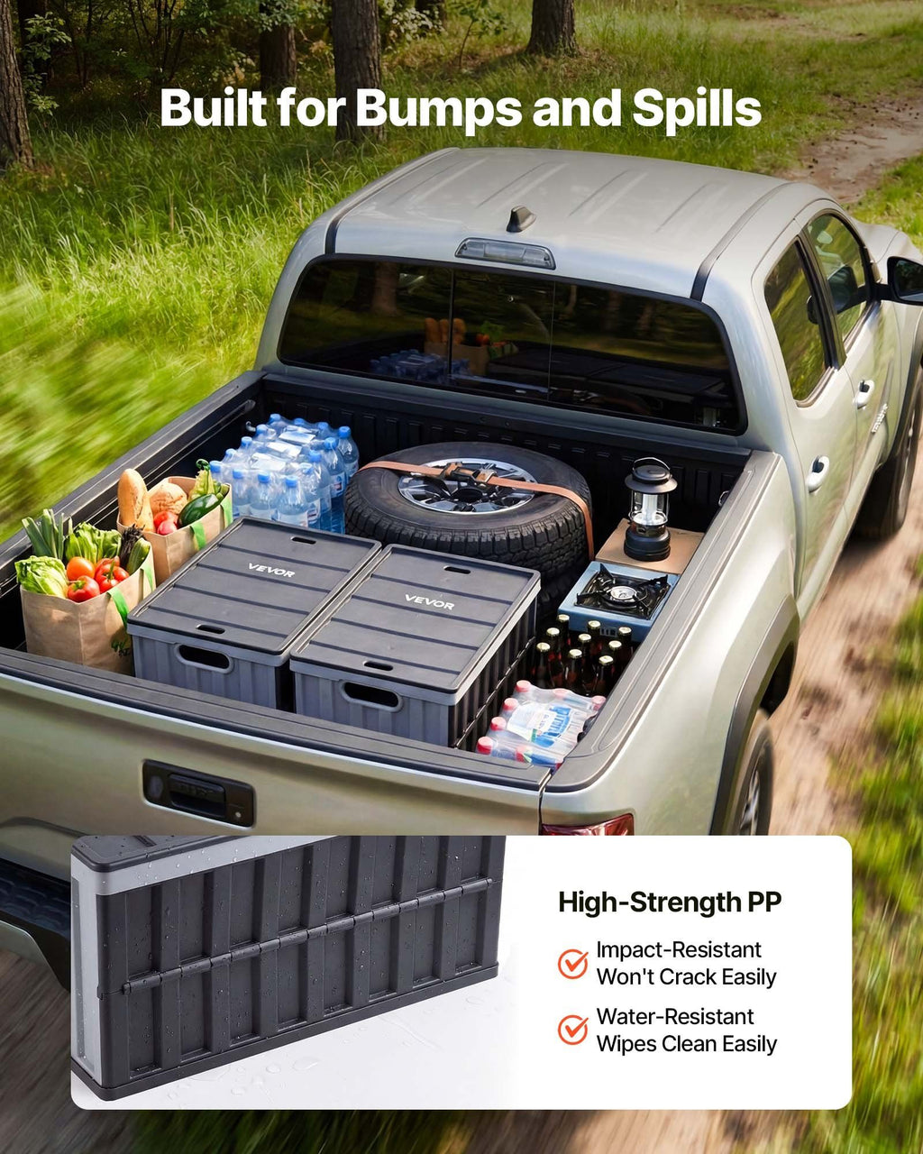 2-Pack 65L Collapsible Storage Bins