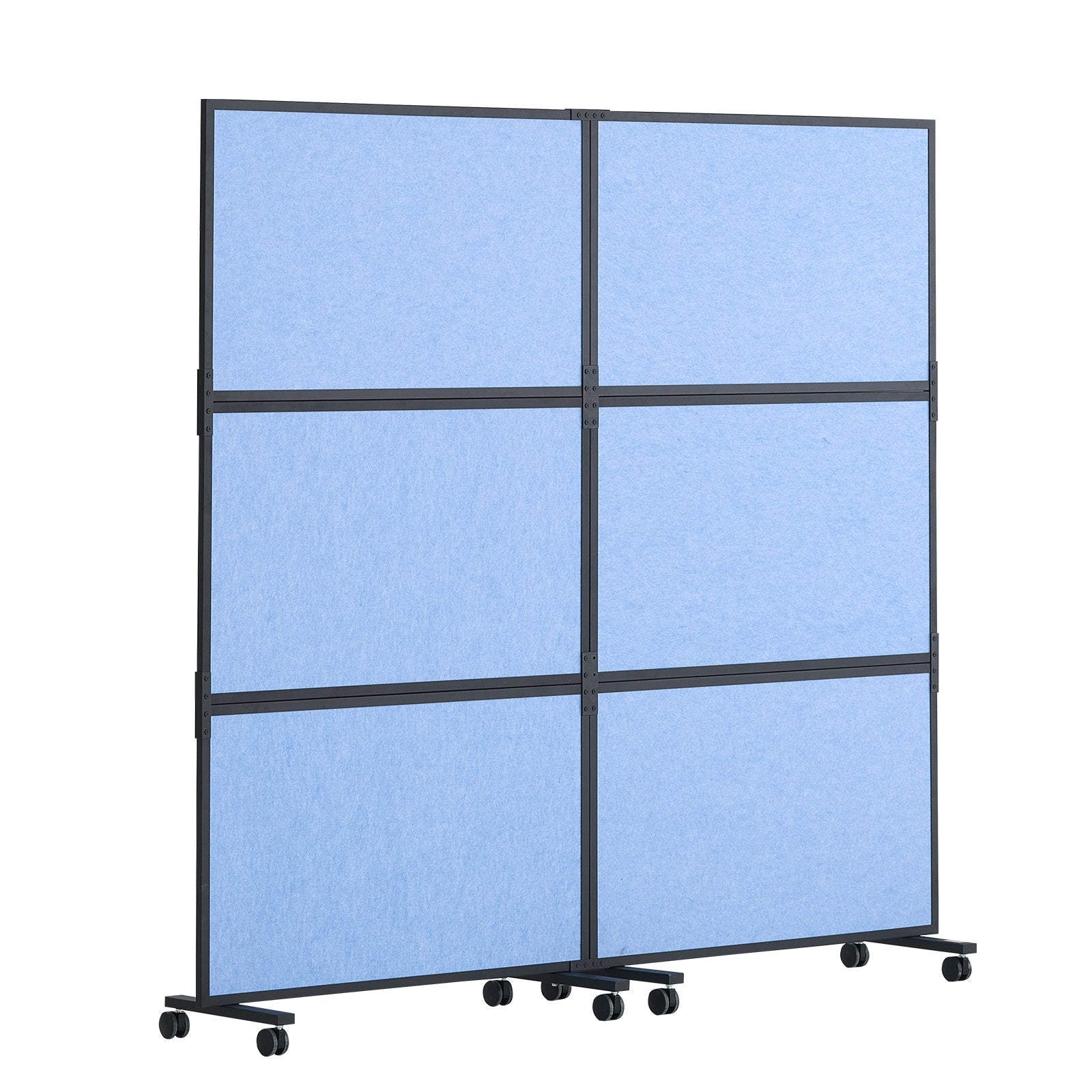 Acoustic Room Divider Panels – 2 Pack, Indigo Blue