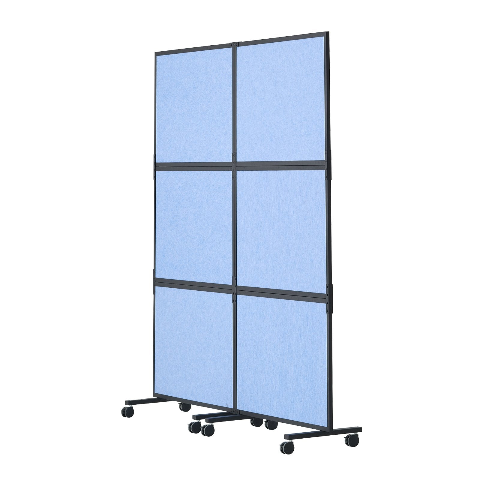 Acoustic Room Divider Panels – 2 Pack, Indigo Blue