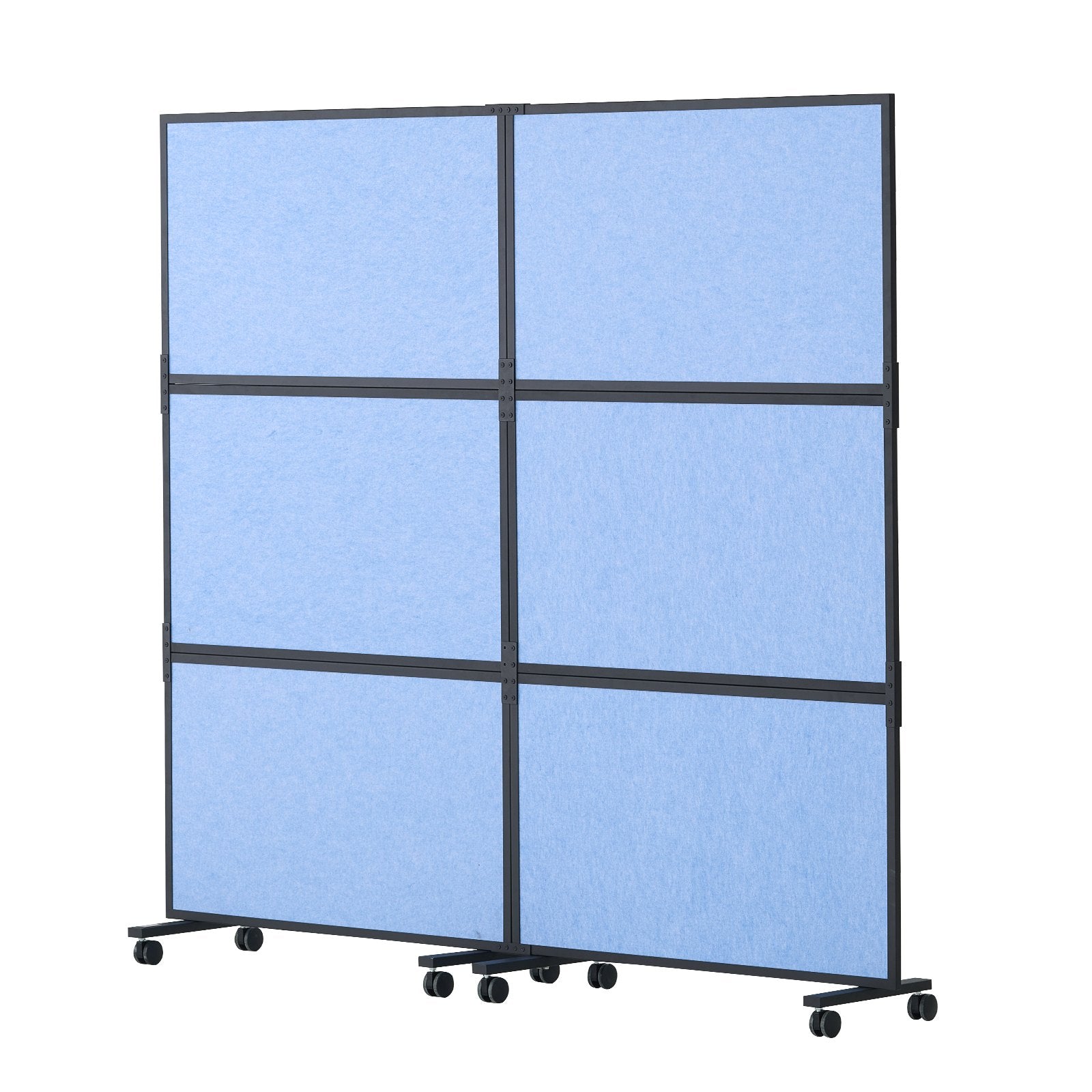 Acoustic Room Divider Panels – 2 Pack, Indigo Blue