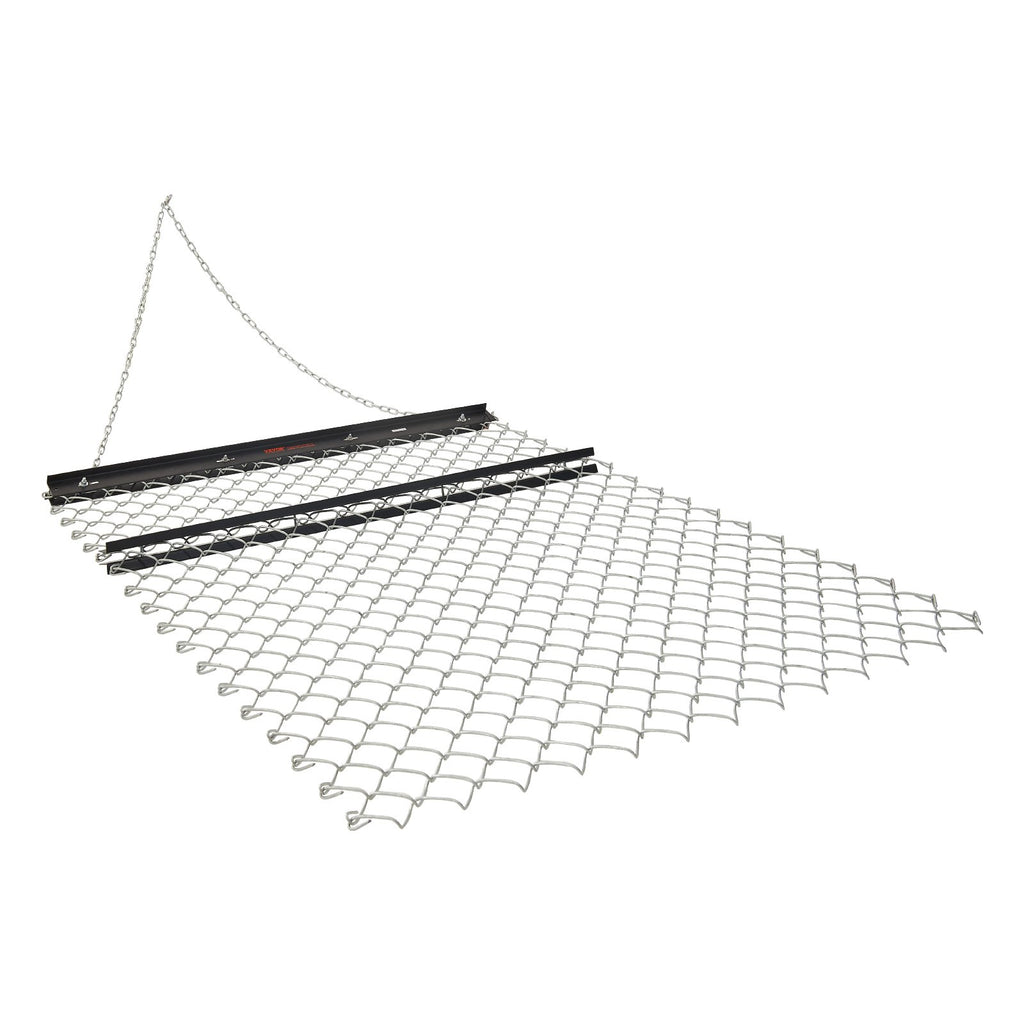 Drag Harrow 4 x 5 ft Chain Harrow Lawn Rake ATV UTV Tractor Attachments