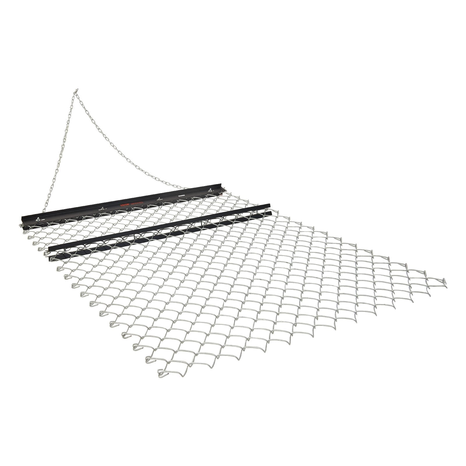 Drag Harrow 4 x 5 ft Chain Harrow Lawn Rake ATV UTV Tractor Attachments