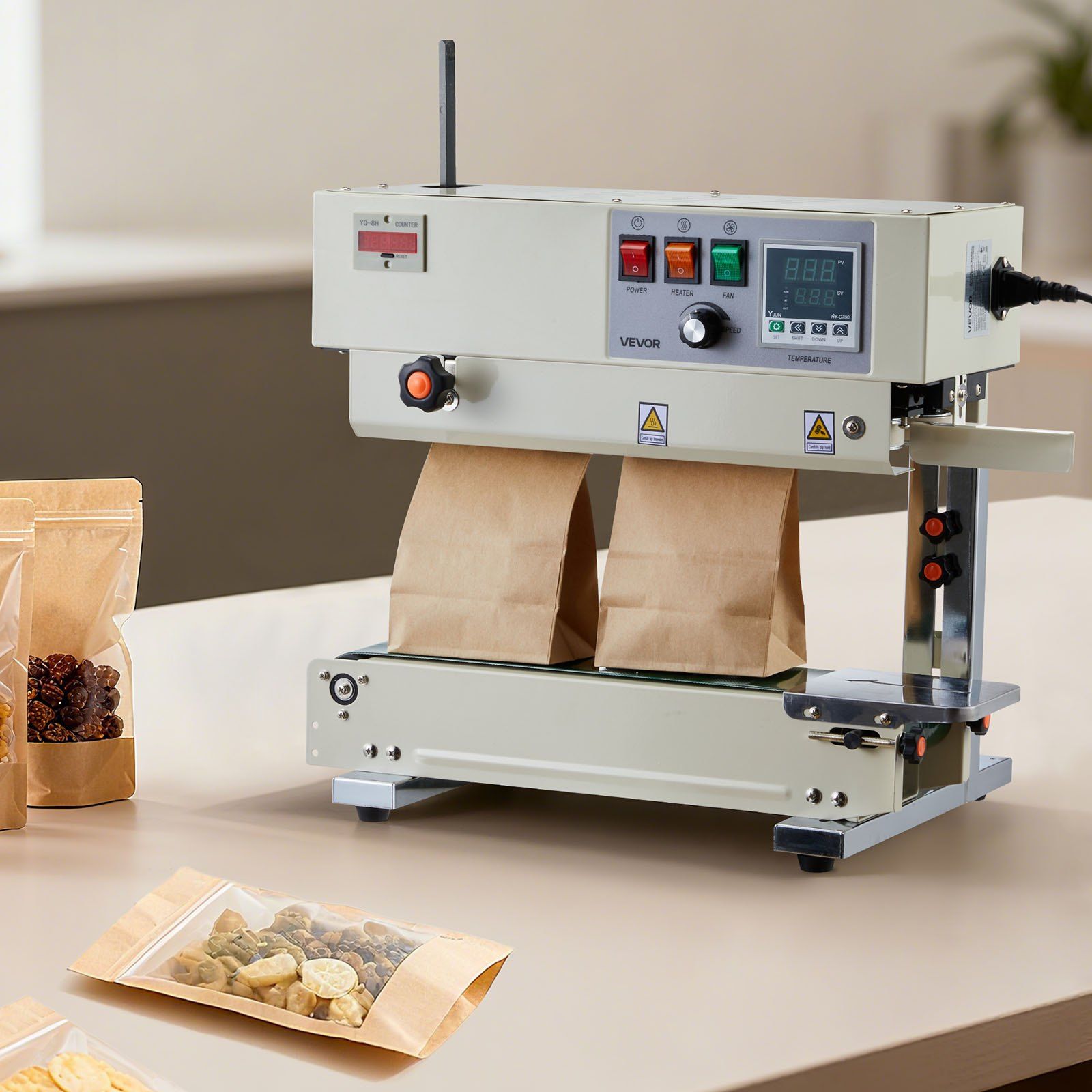 Continuous Band Sealing Machine