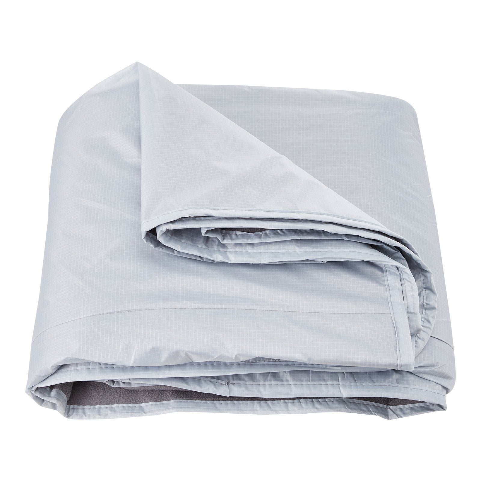 Camping Blanket 2 m x 1.5 m Wearable Warm Stadium Blanket Light Grey.