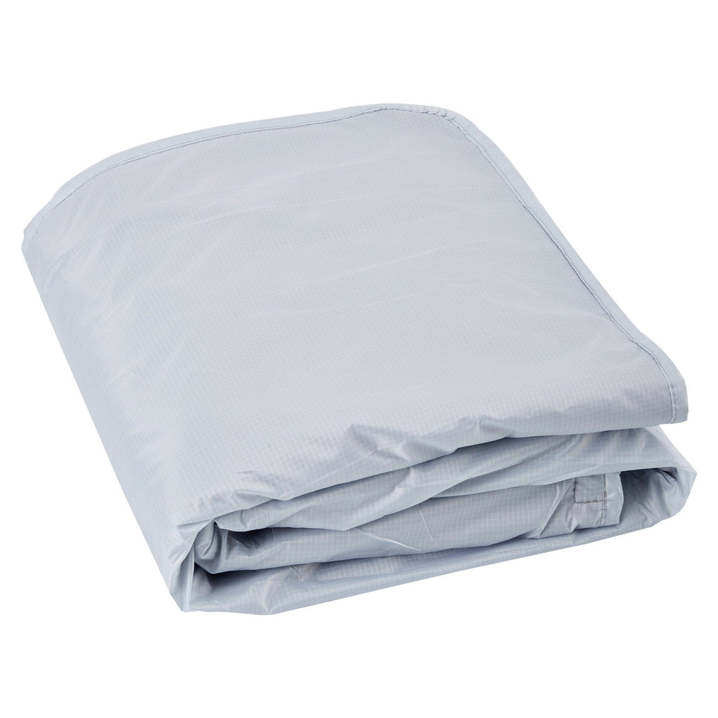 Camping Blanket 2 m x 1.5 m Wearable Warm Stadium Blanket Light Grey.