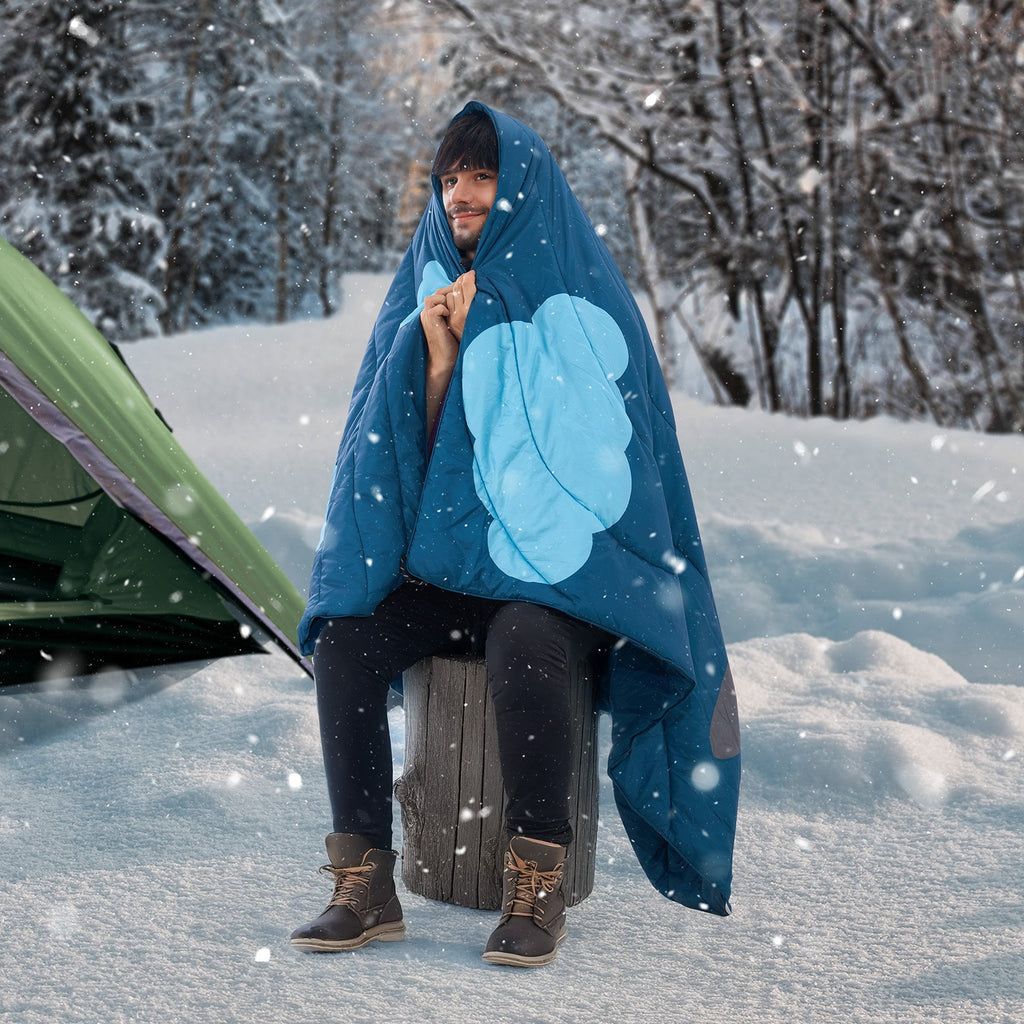 Wearable Camping Blanket – 190 × 132 cm
