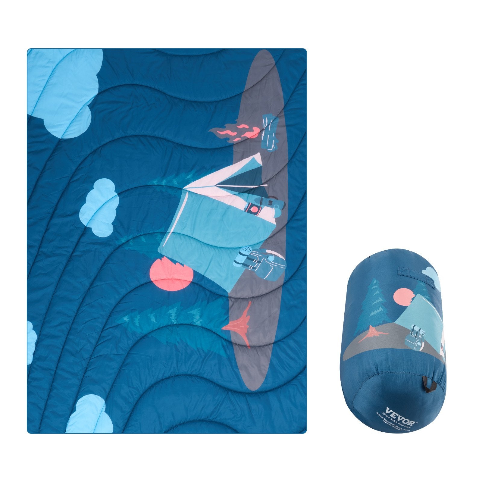 Wearable Camping Blanket – 190 × 132 cm