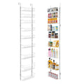 9-Tier Over-the-Door Pantry Organiser – White