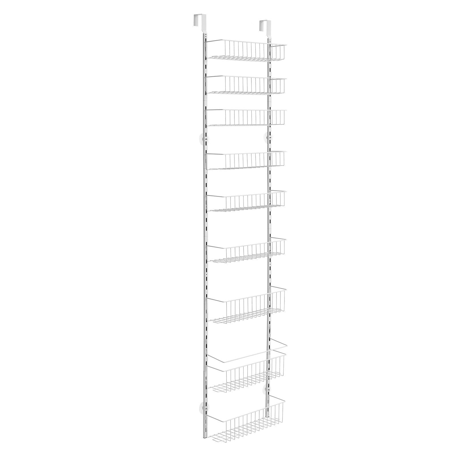 9-Tier Over-the-Door Pantry Organiser – White