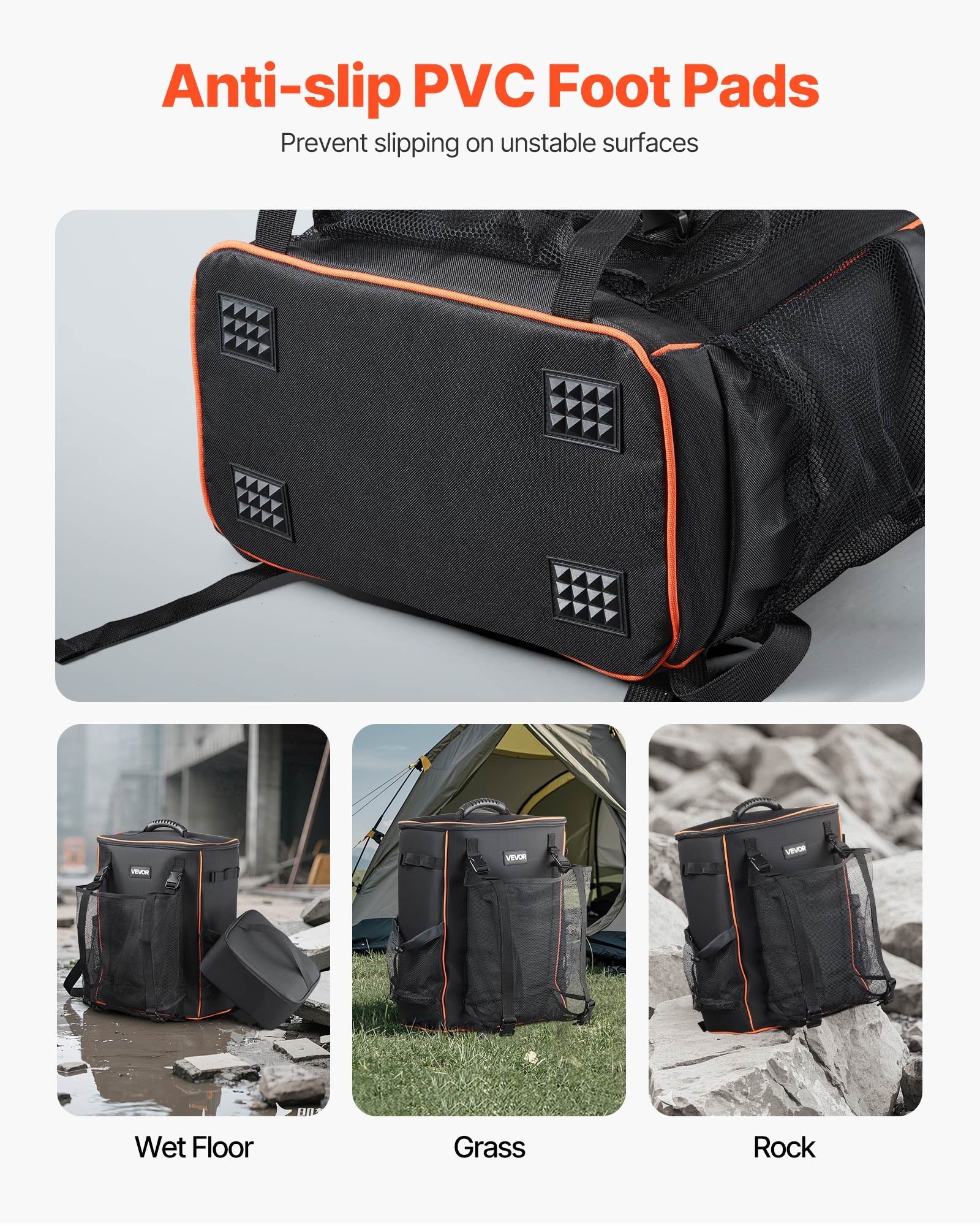 33L Welding Backpack 600D Polyester Welder Backpack for Tools and Helmet