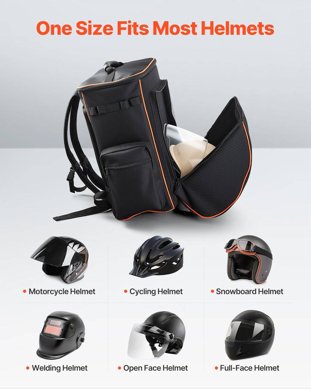 35.6L Welding Backpack 600D Polyester Welder Backpack for Tools and Helmet