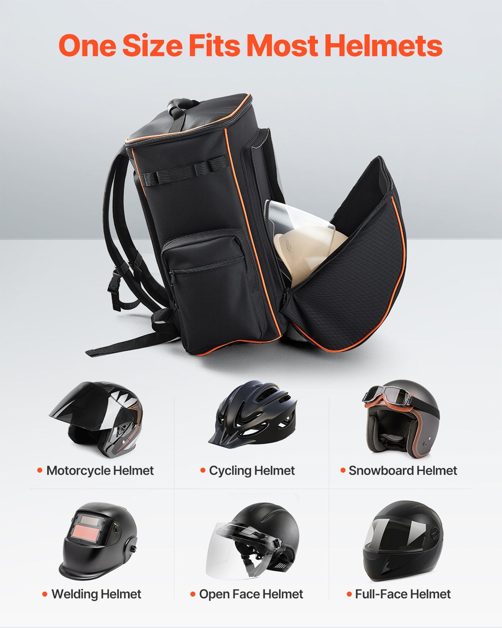 35.6L Welding Backpack 600D Polyester Welder Backpack for Tools and Helmet