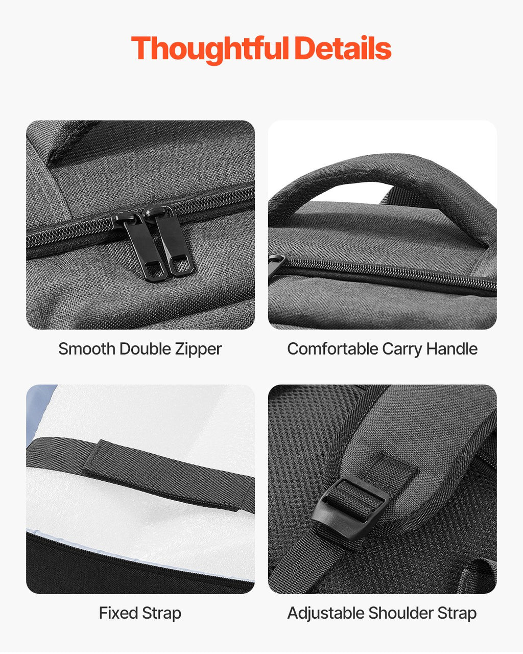 PS5 Backpack Dual Shoulder Travel Bag for Playstation 5 PS5 Slim Nylon