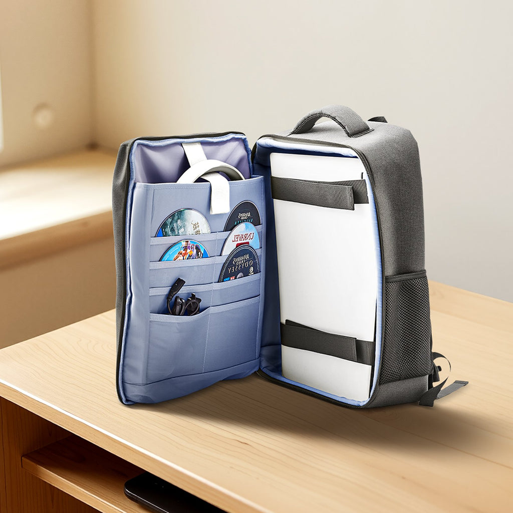 PS5 Backpack Dual Shoulder Travel Bag for Playstation 5 PS5 Slim Nylon