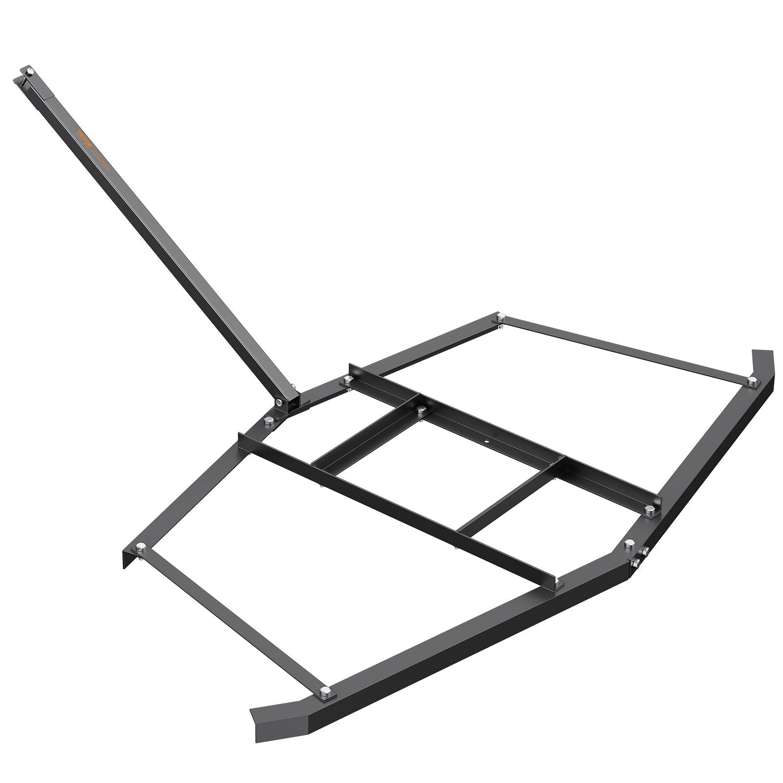 Driveway Drag, 76.57" Width Tow Behind Drag Harrow, Q235 Steel Driveway Grader with Adjustable Bars, Support up to 50 lbs, Driveway Tractor Harrow for ATVs, UTVs, Garden Lawn Tractors