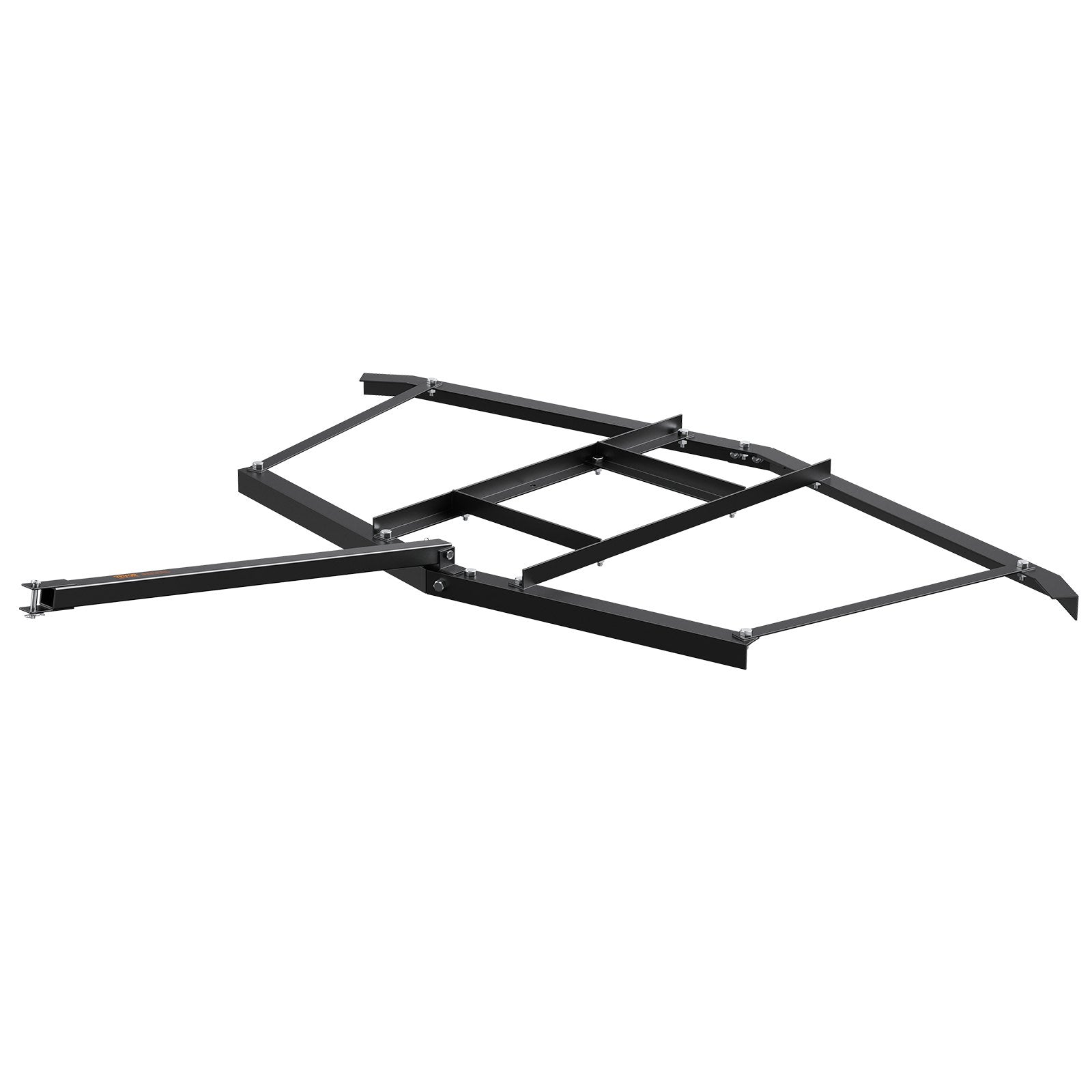 Driveway Drag, 76.57" Width Tow Behind Drag Harrow, Q235 Steel Driveway Grader with Adjustable Bars, Support up to 50 lbs, Driveway Tractor Harrow for ATVs, UTVs, Garden Lawn Tractors