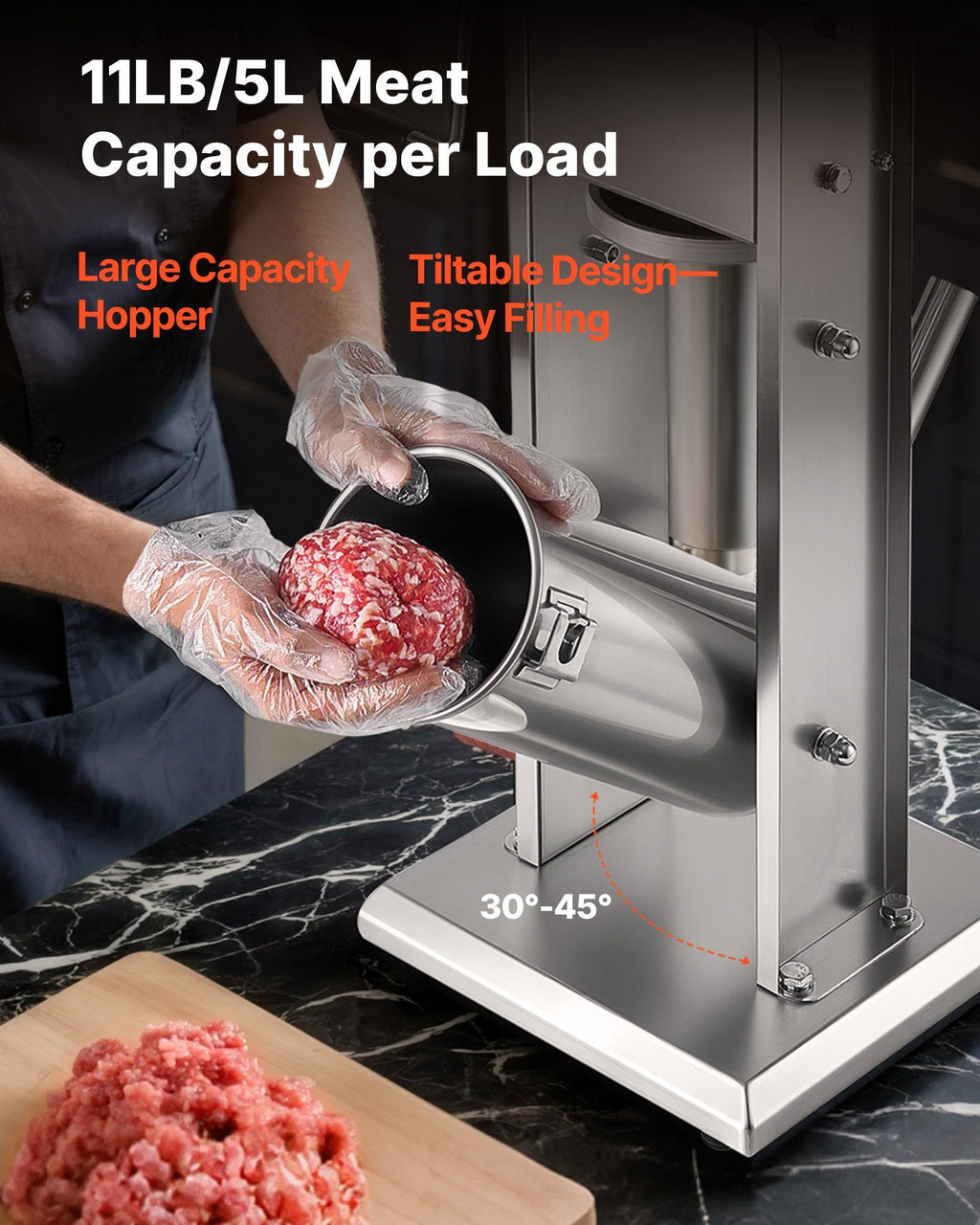 5L Manual Sausage Stuffer