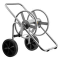 Water Hose Reel Cart, 6096/9144 cm High-Pressure Garden Hose Cart, Hoses Reel Carts with Two Wheels, Handle & Heavy-Duty Mesh Storage Basket, Portable Hoses Reels for Garden, Car, Pet Washing