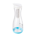 Water Filter Pitcher 6 Cup Glass Water Filtration Pitcher 211 Gallons