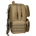 Tactical Range Backpack for 6 Pistols, Gun Backpack with 6 Independent Pistol Bags & 10 Magazines, Pistol Backpack for Outdoor Hunting Shooting, Range Bag for Handguns Lockable Zipper, Brown