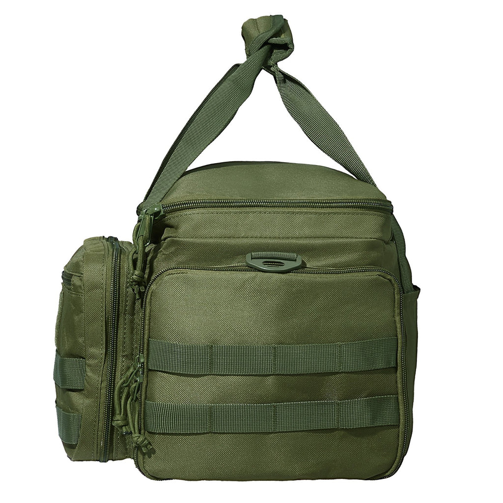 Soft Pistol Case for 4 Pistols Handgun Bag Outdoor Hunting Shooting Green