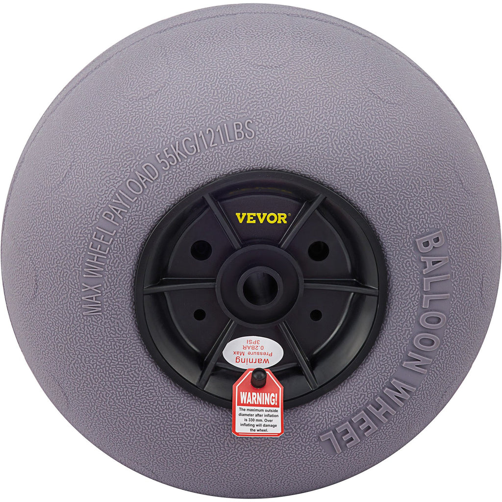 Balloon Beach Wheels Replacement Beach Tires 13" TPU 121 LBS Load Capacity