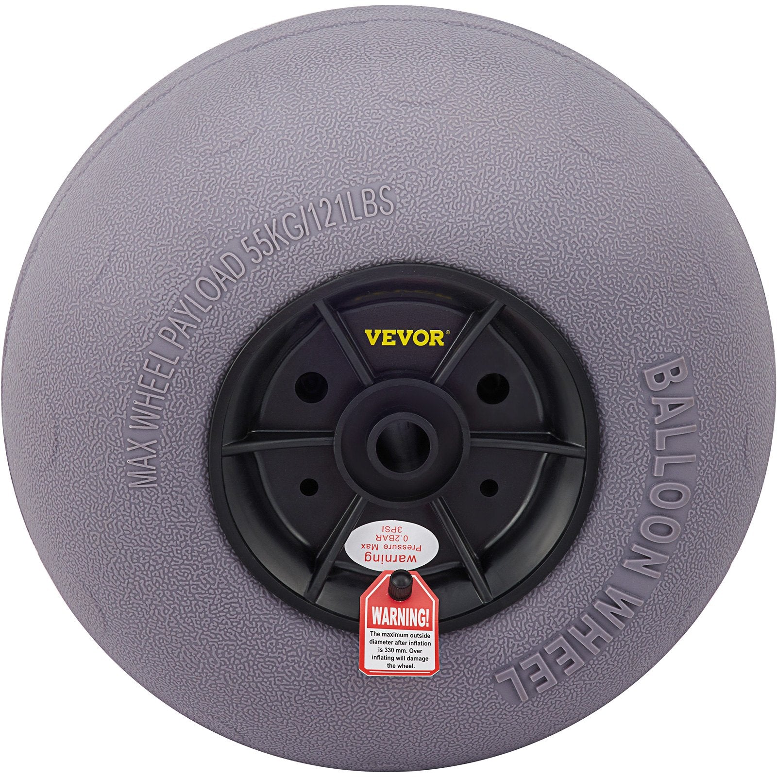 Balloon Beach Wheels Replacement Beach Tires 13" TPU 121 LBS Load Capacity