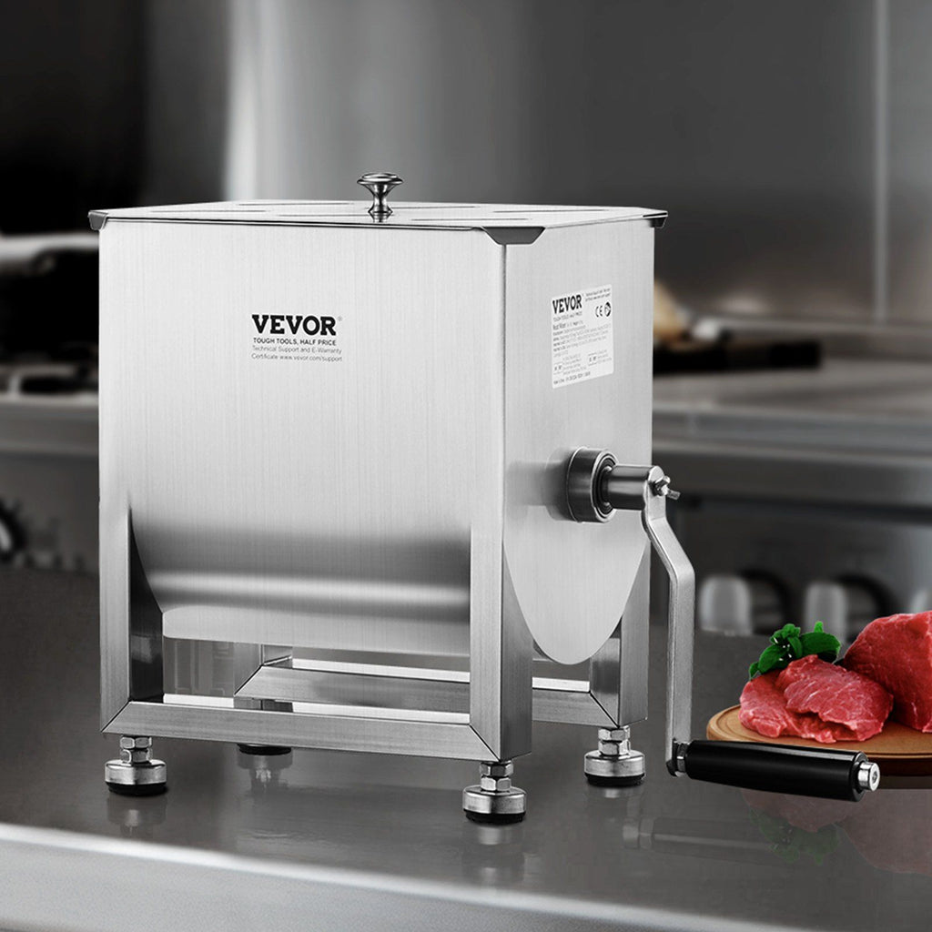 15L Manual Meat Mixer – Fixed Tank