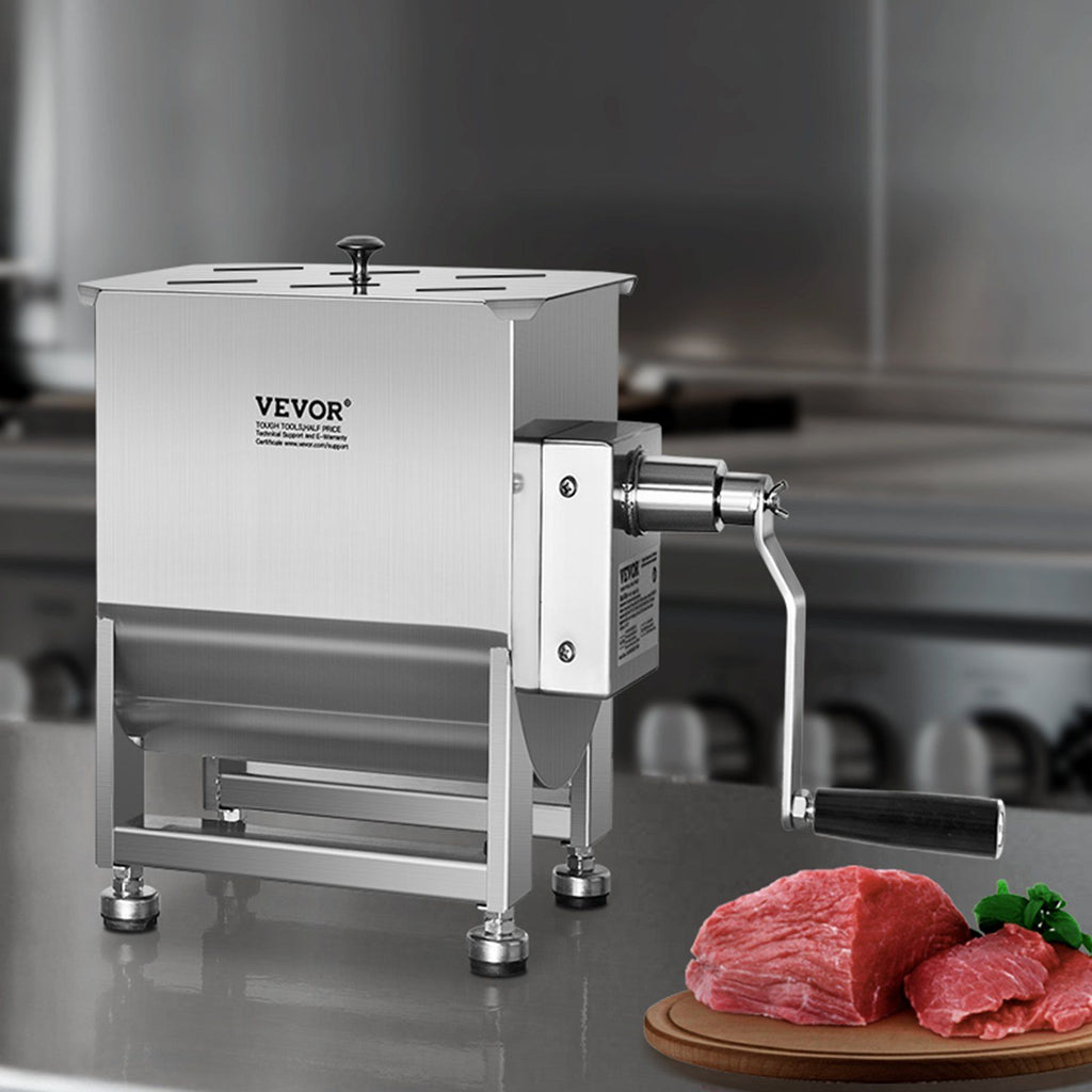 10L Manual Meat Mixer with Gear Reducer