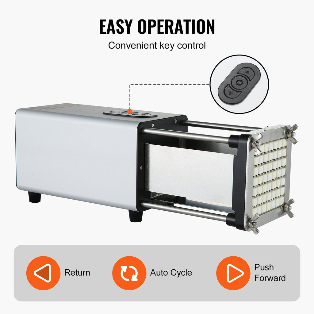 Electric French Fry Cutter with Two Blade Sizes