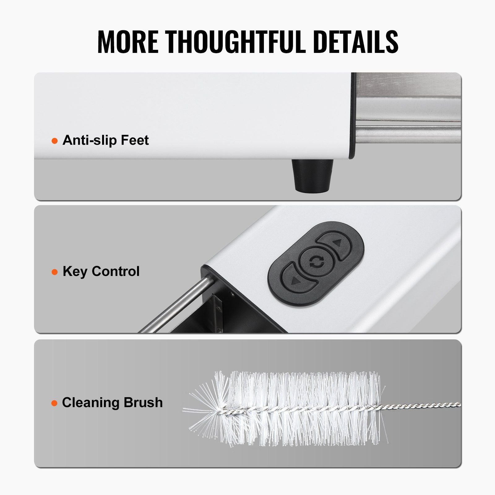 Electric French Fry Cutter with Two Blade Sizes