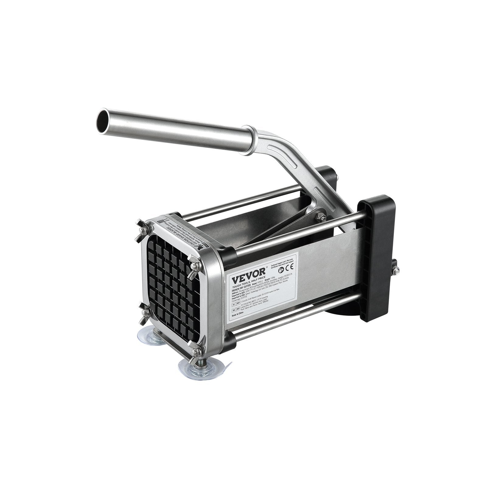 Manual French Fry Cutter with Two Blade Sizes